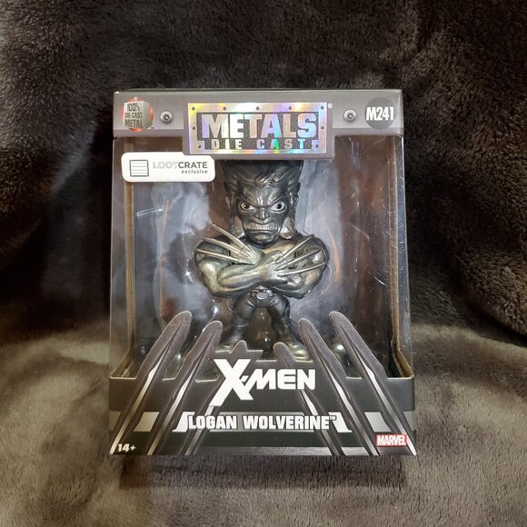 X-Men Logan Wolverine Metals Die Cast M241 By Jada Metals Loot Crate - Picture 1 of 8